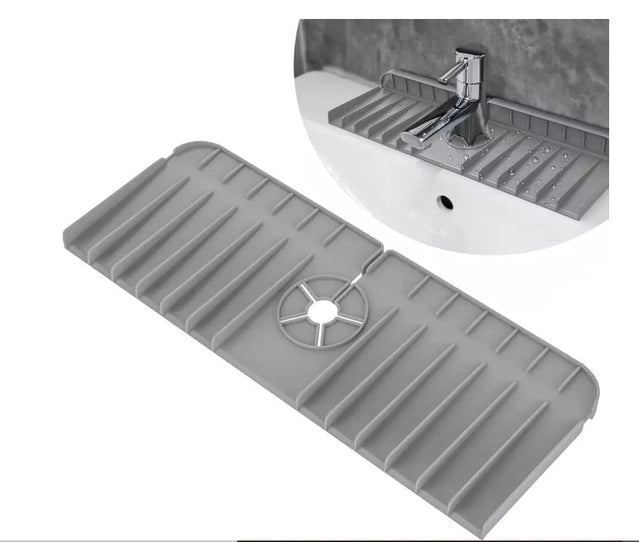 Silicone Sink Faucet Mat (Pack of 1) - Legha
