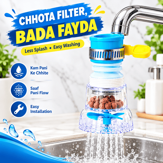 Water Saving Movable Sink Faucet Expanable (Pack of 2) - Legha