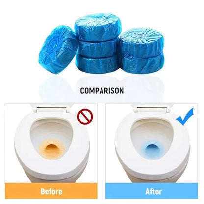 Toilet Detergent Toilet Bowl Cleaners Toilet Cleaning Tablets Toilet Deodorizer Bathroom Cleaners 10PCS - Legha