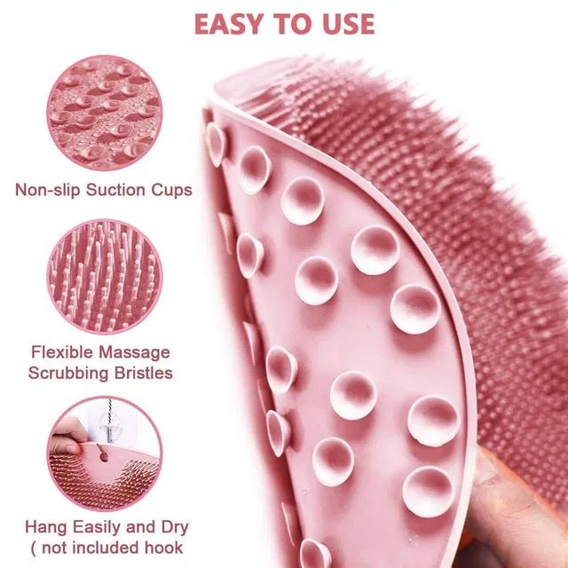 Silicone Multiuse Scrubber For Bath, Foot - Legha